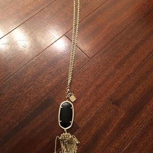Kendra Scott Black Pendant necklace